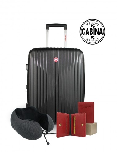 Combo Maleta rigida mediana y Morral Multifuncional