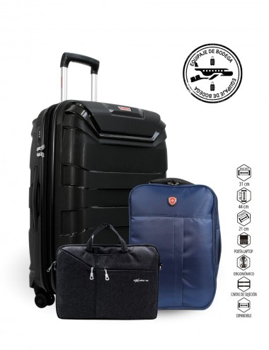 Combo Maleta rigida de Cabina y Morral Multifuncional